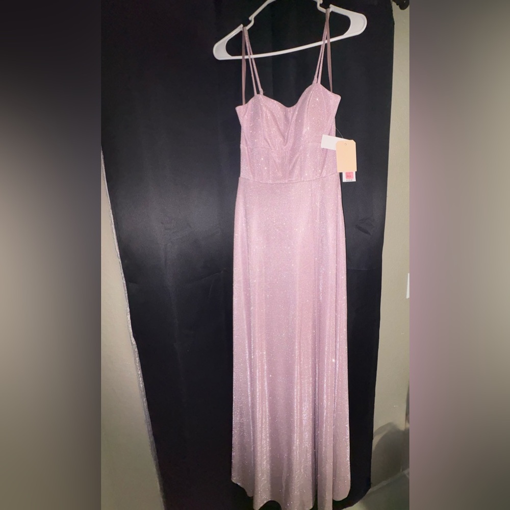 NEW!! Shimmering Pink Gown